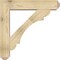Ekena Millwork Olympic Craftsman Rough Sawn Bracket w/ Offset Brace, Douglas Fir, 8"W x 38"D x 38"H BKT0806X38X38OLY04RDF - alternate 4